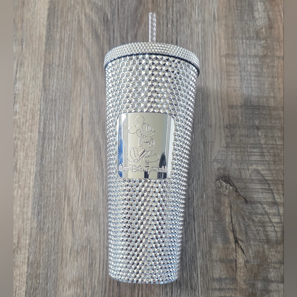 Starbucks Silver Disney Tumbler with Straw